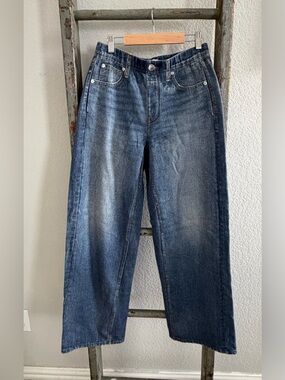 rag & bone Miramar terry Wide Leg Jeans